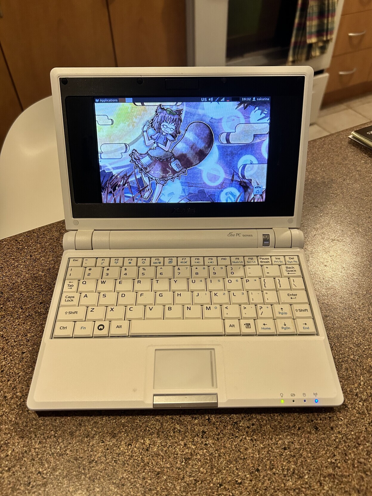 mamizou, the Eee PC 701